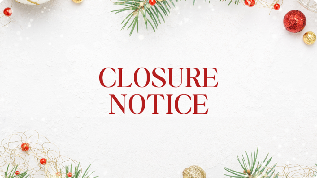 Closure Notice